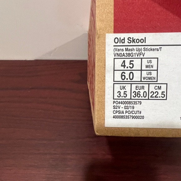 Vans, Old Skool, VN0A38G1VFV, Stickers - Picture 3 of 13